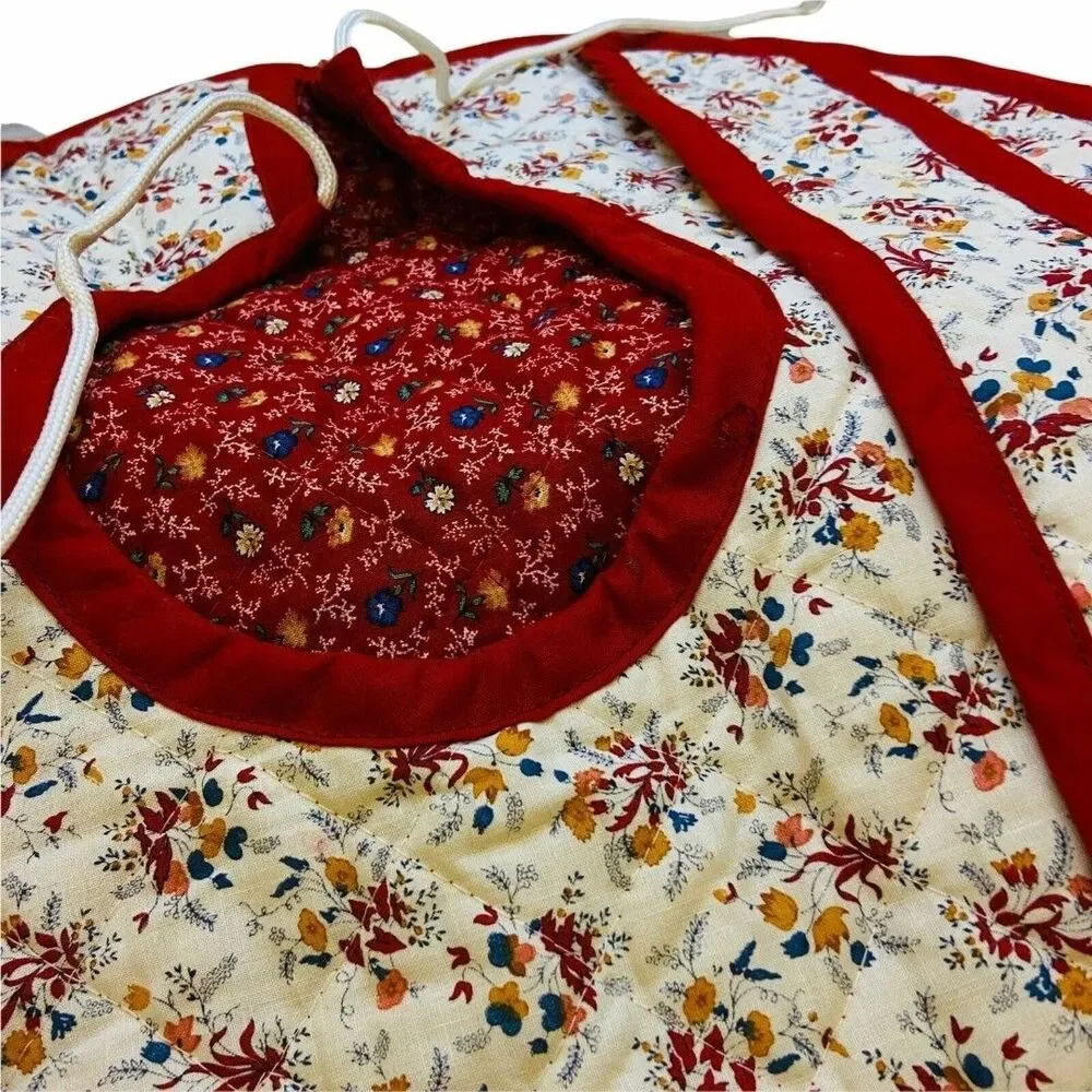 #4259 Round Caserole quilted carrier 17